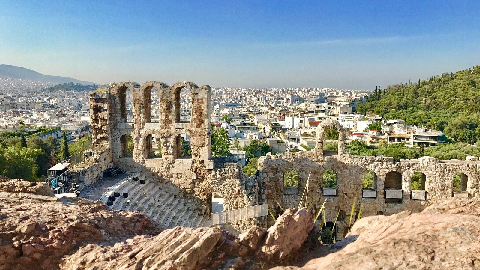 the Acropolis